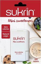 Sukrin | Zoetjes | Erythritol & Stevia | 1 x 18 gram  | Snel afvallen zonder poespas!