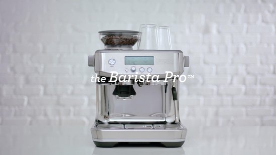 Sage the Barista Pro Coffee Machine – Black Truffle