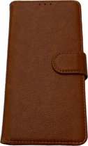 Oppo A5 2020 Bruin Portemonnee Wallet Case – TPU  hoesje met pasjes Flip Cover - Boek  beschermend Telefoonhoesje