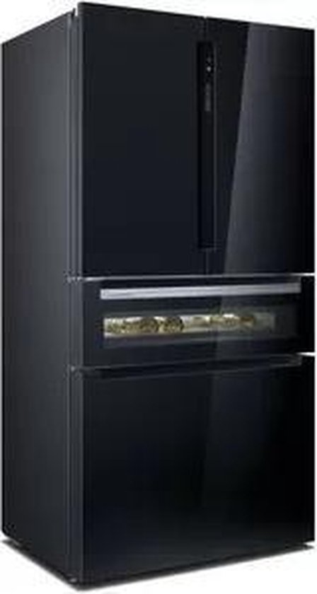 Lijm einde Psychologisch Siemens KF96RSBEA amerikaanse koelkast Vrijstaand 572 l E Zwart | bol.com