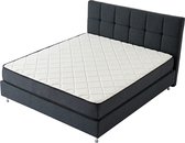 Larson - Boxspring Bergen - Donkergrijs - 180x220