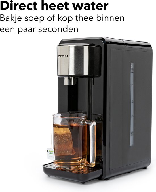 Distributeur d'Eau Chaude Daewoo DSWK40AT - Bouilloire Instantanée - 2,5 Litres