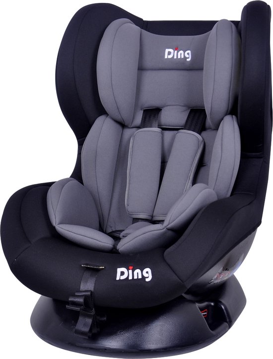 Ding Dano Autostoel - 0 tot 18 kg - Zwart/Grijs - Autostoel groep 0/1