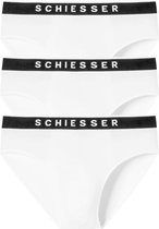 SCHIESSER 95/5 rio slips (3-pack) - wit - Maat: M