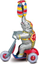 Wilesco - Elefant Mit Motorroller - WIL10257 - modelbouwsets, hobbybouwspeelgoed voor kinderen, modelverf en accessoires