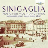 Alessandra Génot & Massimiliano Génot - Sinigaglia: Music For Violin And Piano (CD)