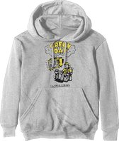 Green Day Hoodie/trui -S- Longview Doodle Wit