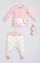 Wogi meisjes baby pyjama lange mouwen 3 delig maat 62