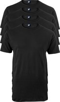ALAN RED T-shirts Ottawa (4-pack) - O-neck stretch - noir - Taille: XL