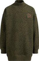 WE Fashion Meisjes sweaterjurk met dessin