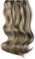 Remy Human Hair extensions Double Weft straight 24 - blond 9/613#
