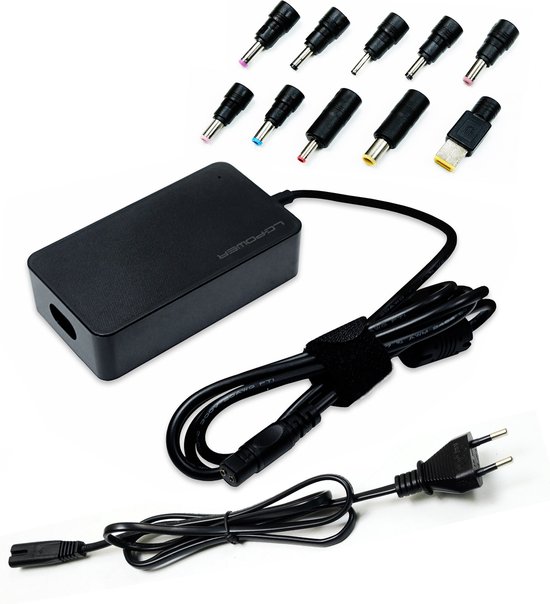 Adaptateur/Chargeur Universel 45W pour PC portable 110~240V 45W 18,5V~20V  2,25~2,43A -... | bol.com