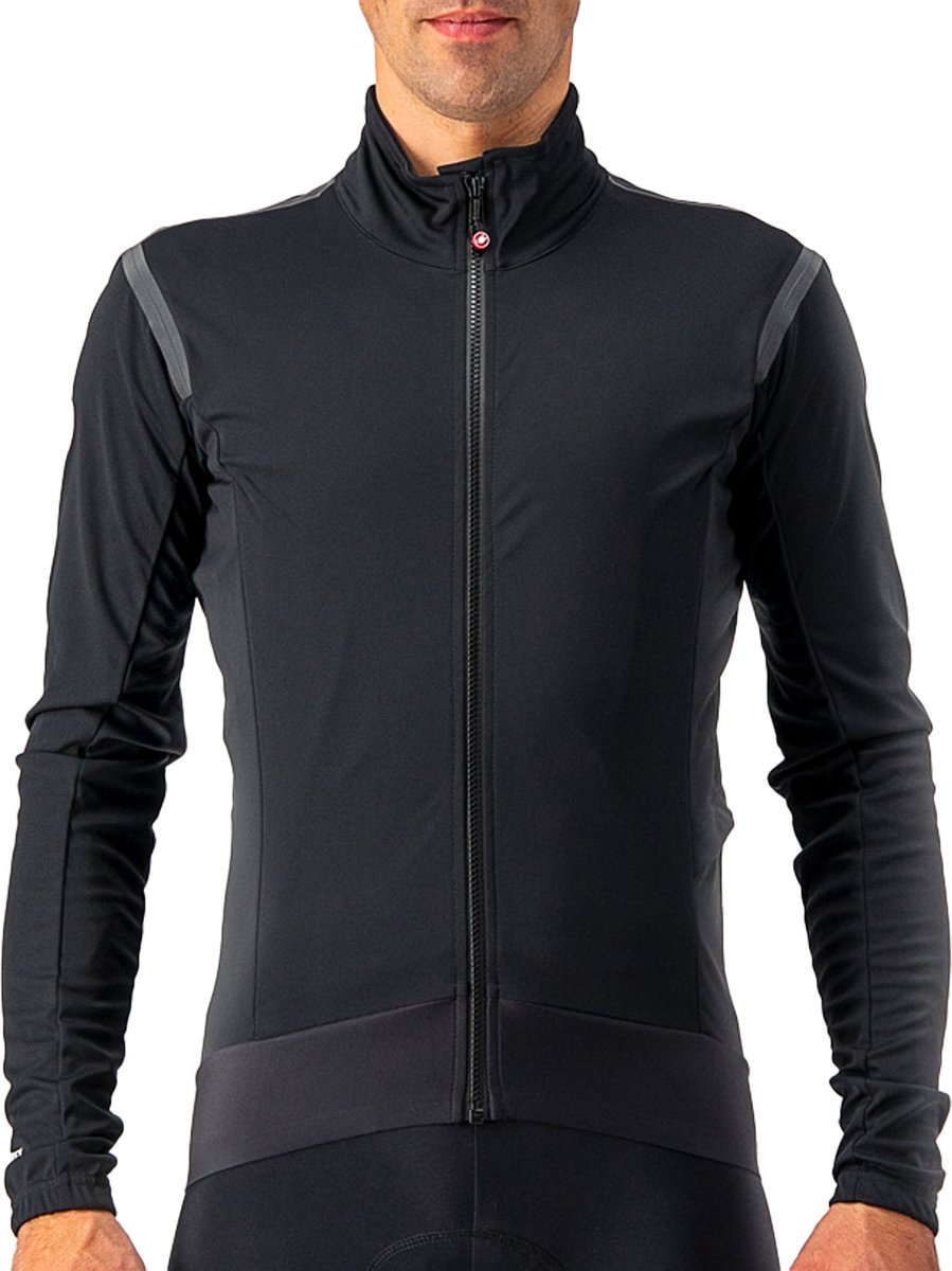 Castelli Fietsjack Lange mouwen Rain or Shine Heren Zwart - Alpha RoS 2 Light Jacket Light Black - M