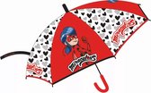 Miraculous Ladybug | Kinderparaplu | Hartjes | Handvat Rood