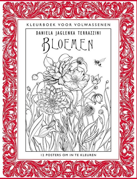 agenda influenza argument kleurboek voor volwassenen: Bloemen, Daniela Jaglenka Terrazzini |  9789043918015 | Boeken | bol.com