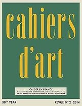 Cahiers D'Art Revue, No. 1, 2015