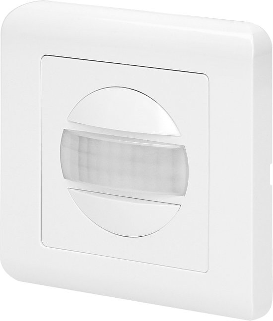PIR bewegingsmelder inbouw – 160° detectie – IP20 – tweedraads – wit