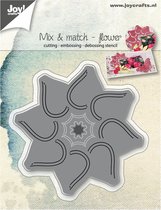 Joy!Crafts Stencil - Stans-embos-debosmal Mix & match bloem
