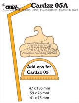 Crealies Cardzz - snijmallen - no.5A Extra's voor mok mee te n