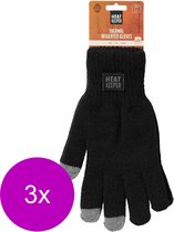 Heatkeeper Thermo Handschoen I-Touch Zwart - Handschoenen - 3 x S/M