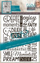 COOSA Crafts Embossing Stencil - Inspiratie by Margreet