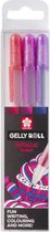 Sakura Gelly Roll 3 stylos gel SWEETS - brillant