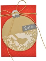 Sizzix Thinlits Mal Set - Festive Bird 3Pak 661298 Sophie Guilar