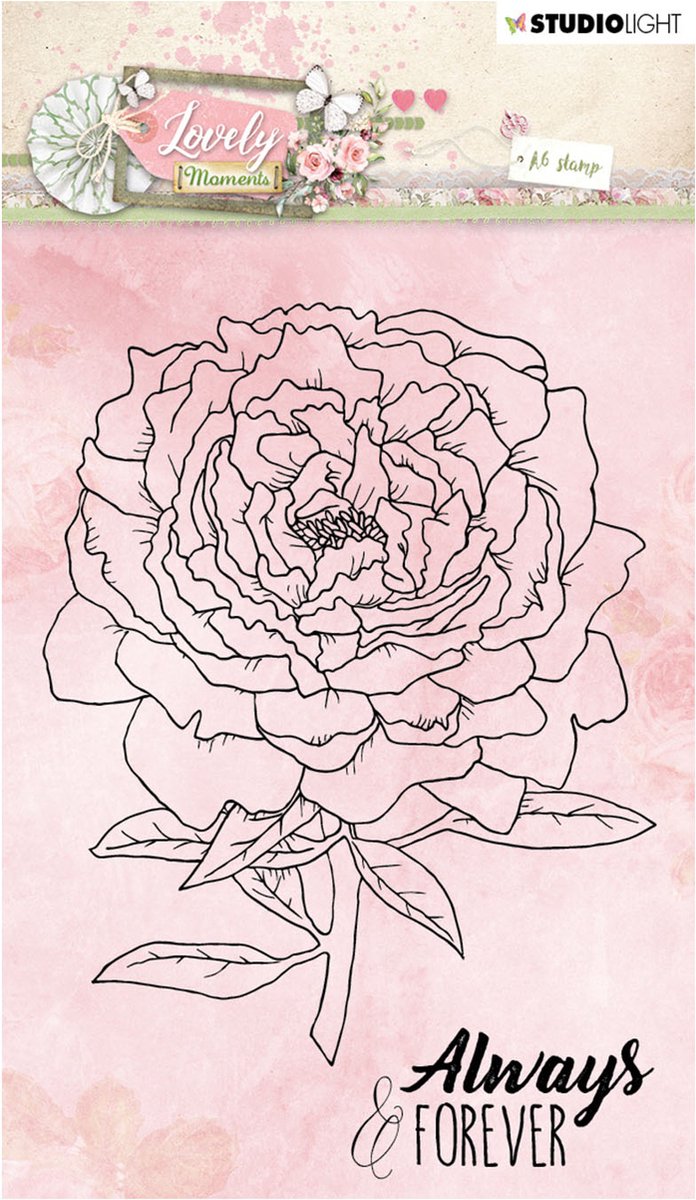 Studio Light Clear stamp A6 - Lovely moments nr.386