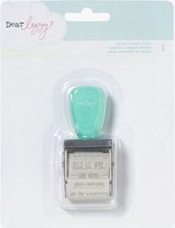 Roller date stamp lucky charm