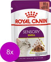 Royal Canin Sensory Multipack Smell - In Gravy - Kattenvoer - 8 x 12x85 g