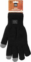 Heat Keeper Thermo heren handschoenen met i-touch - Zwart - S/M - Touchscreen