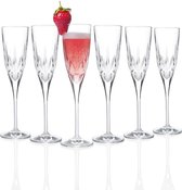 Set of 6 Champagne Glasses