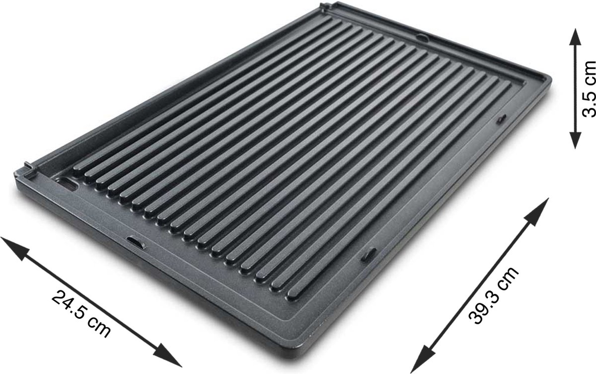 Solis Geribbelde Grill Plaat Deli Grill - 1 Stuk