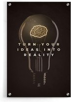 Walljar - Turn your ideas into reality - Muurdecoratie - Plexiglas schilderij
