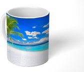 Mok - Strand - Zee - Palmboom - Eiland - 350 ML - Beker