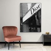 Artistic Lab Poster - Dior Store Plexiglas - 100 X 70 Cm - Multicolor
