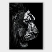 Artistic Lab Poster - Dark Lion Dibond - 180 X 120 Cm - Multicolor