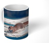 Mok - Eekhoorn - Licht - Sneeuw - 350 ML - Beker