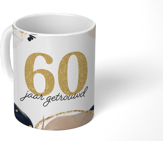 Mug - Homme - Cadeau anniversaire - 60 ans - 350 ml - Tasse