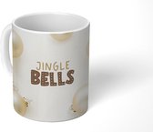 Mok - Koffiemok - Kerst - Wit - Quote - Mokken - 350 ML - Beker - Koffiemokken - Theemok