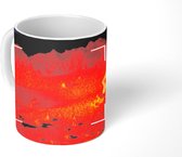 Mok - Infraroodzicht van het landschap op Mars - 350 ML - Beker