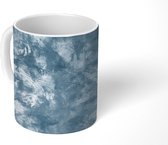 Mok - Olieverfschilderij Grijstinten - 350 ML - Beker