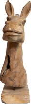 Houten paard - houten dieren - paardenhoofd - paardenbeeld - woonaccessoire - JoJo Living