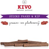 Kivo Petfood Hondensnack Sticks Paard & Kip 2 zakken x 10 stuks - Graanvrij en Glutenvrij