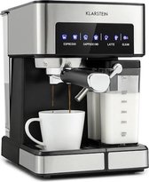 Klarstein Arabica Comfort Espressomachine - 1350W - 20 Bar - 1,8L