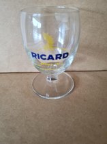 Ricard pastis glas retro halve zon 1 stuk