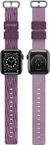 LifeProof Geschikt voor Apple Watch Bandje Nylon Paars - Maat: 38 - 40 - 41mm