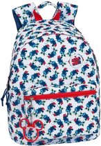 Disney Minnie Mouse | Sac à dos pour enfants | 41 cm | Bleu rouge | Avec étui pour ordinateur portable