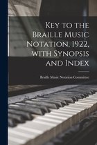 Key to the Braille Music Notation, 1922, With Synopsis and Index