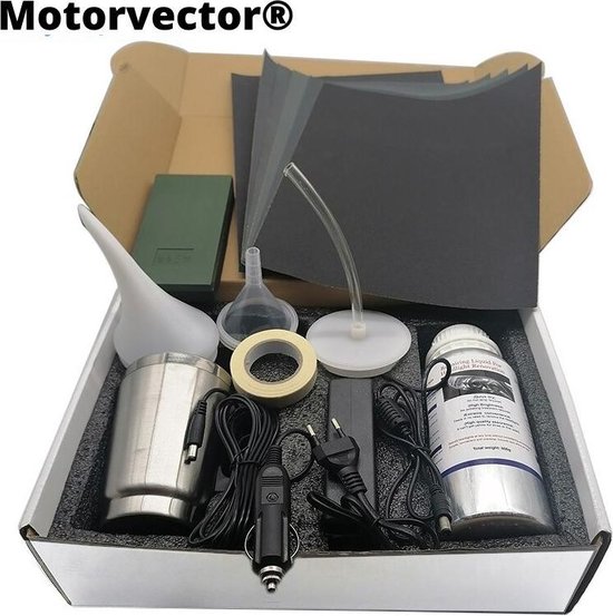 Motorvector® Auto koplamp reparatie set – Reinigen polijsten koplampen -  Restauratie... | bol.com